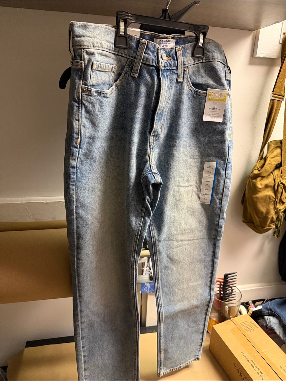 Levi's Light Blue Men's Straight Jeans